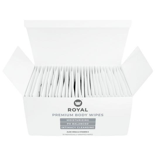 Royal Body Wipes Individually Wrapped (30 wipes per box)